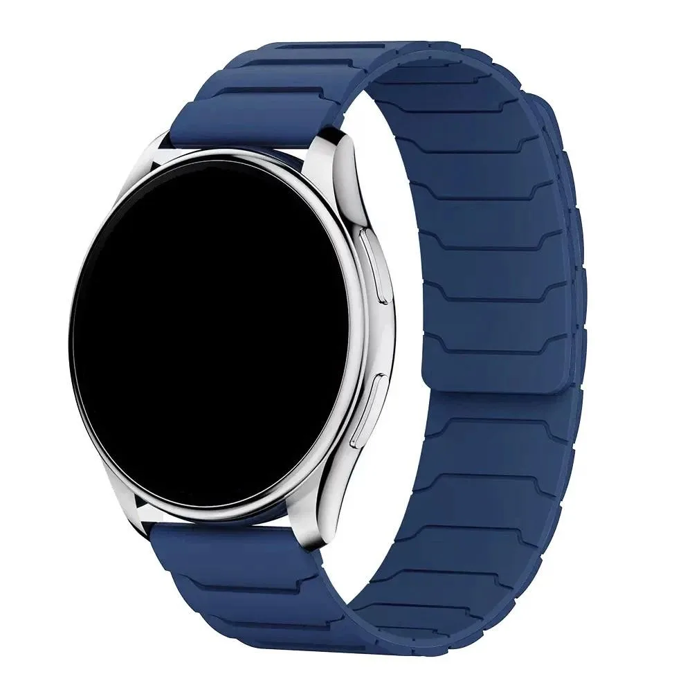 Magnetic Silicone Watchband Loop Strap Bracelet Belt