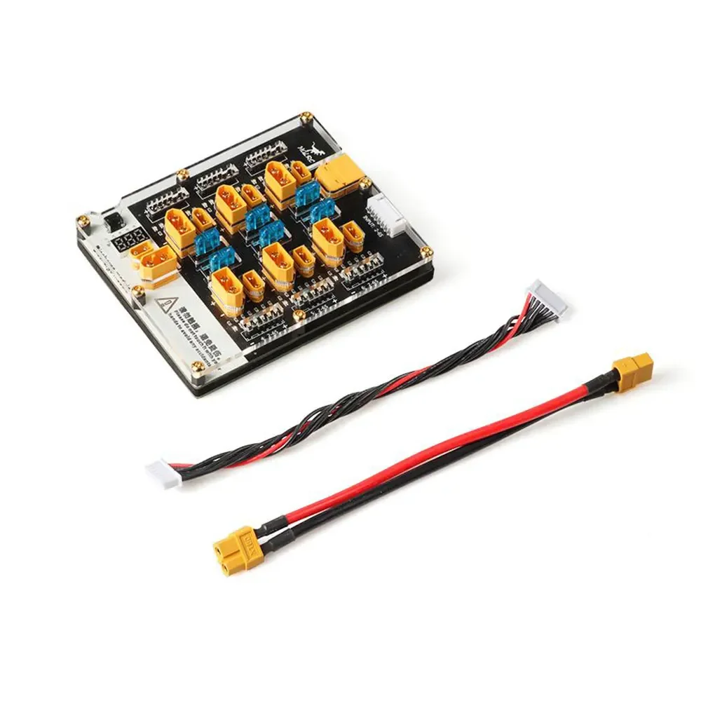 HGLRC Thor 6 Port Chargeur Lipo 40A XT60/XT30 avec Déchargeur