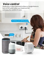 Tuya WIFI Smart Socket US Plug 16A/20A With Power Monitoring Timing Function Smart Life App Outlets Works With Alexa Google Home - Image 3