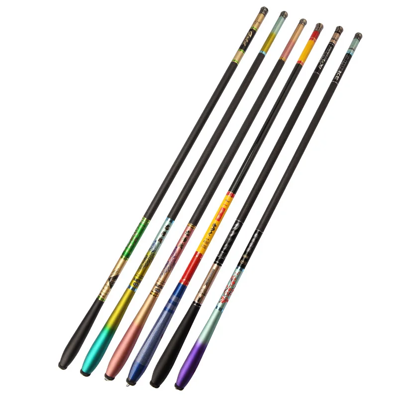 

Carbon Adjusting Hand Fishing Rod 3.6m 4.5m