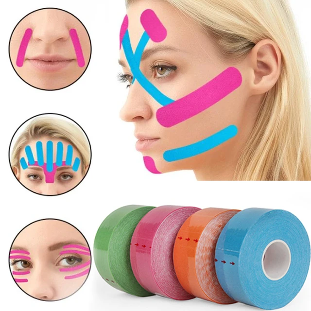 Medical Paper Tapes Makeup Tools Pink Green Color Easy To Tear Comfortable  Breathable Tapes - AliExpress