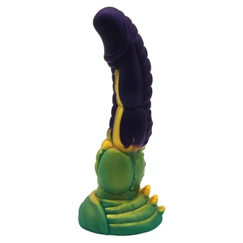 Dragon Monster Dildo Anal Plug Strap On Vaginal Anus Strong Suction Prostate Massager G Spot Masturbation Sex Toys for Women 5
