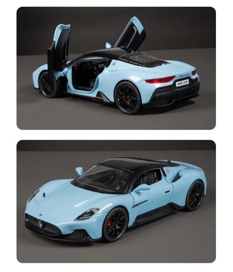 1:24 Maserati MC20 sports car Model Diecast Car Alloy Model Car