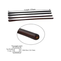 10pairs(20pcs) 125mm Black Brown Antislip Plastic Temple Tips For Metal Temple Eyewear Temple Tips Eyeglasses Temple SS008 2