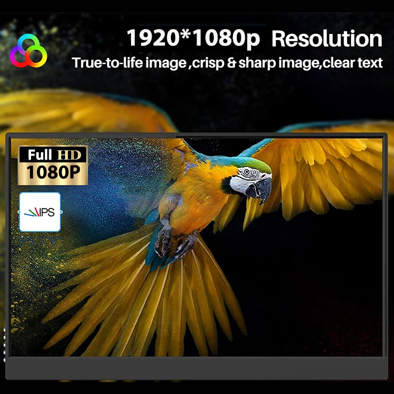 17.3 ġ ޴  2K QHD IPS 100% sRGB FreeSync ܺ ȭ ( Ŀ ) HDMI USB Type-C , PC ޴