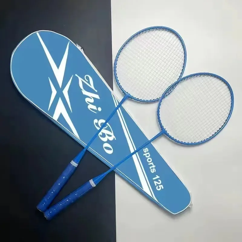 Badminton racket single and double racket adult student badminton set for both men women badminton racket badminton set badminton racket set