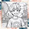 Emotion Capture Coloring Book 24 Page Adult Picture Book For Birthday Party Relieve Stress Kill Time Graffiti Painting Drawing 4