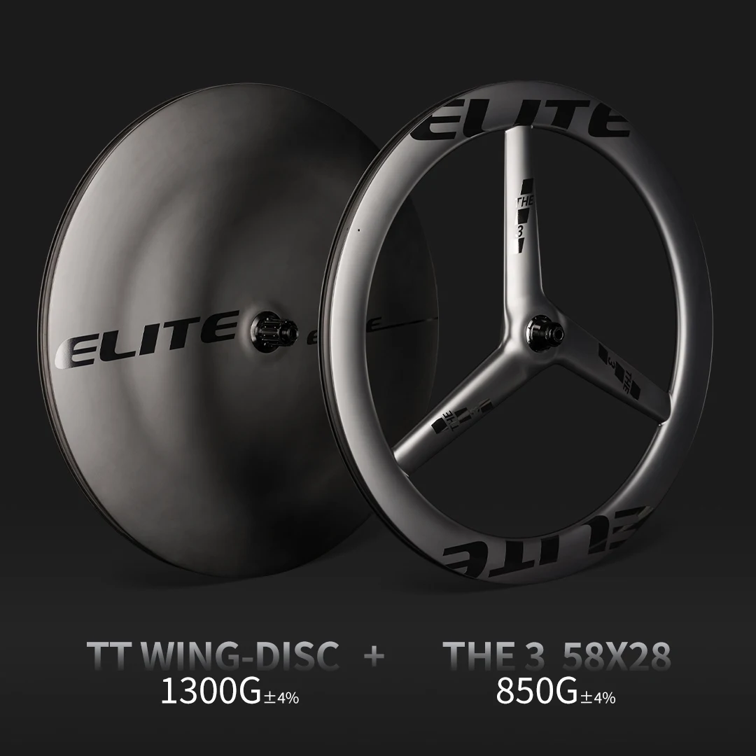 ELITEWHEELS Time Trial Disc Wheels Carbon Fiber DiscTriathlon