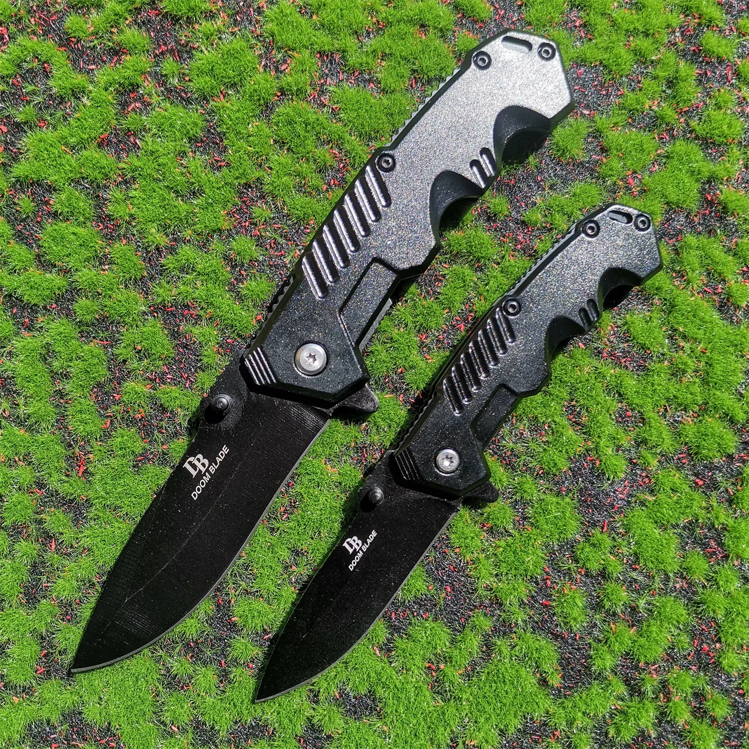 Tactical Folding Knife Stainless Steel Blade Camping Survival Portable