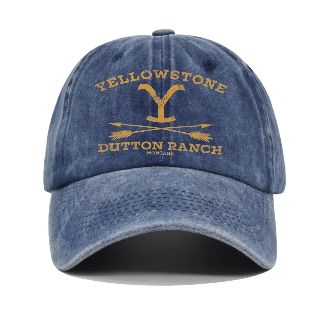 Baseball Cap Snapback Hat YELLOWSTONE Sun Hat Spring Autumn Sport Hip Hop Fitted Hats for Men Women baseball cap sun hat