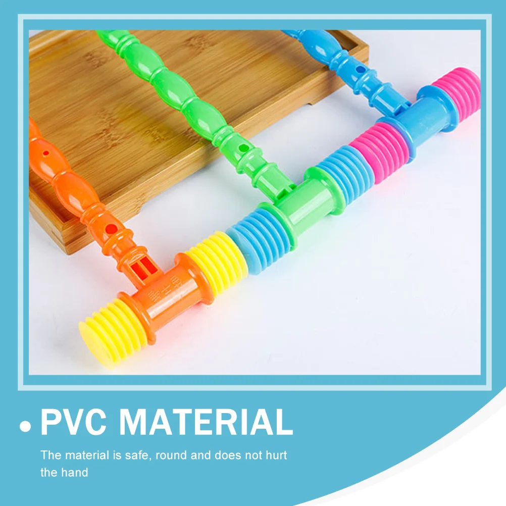 Mini Hammer 8 Pcs Flute Hammer Educational Kids Plaything Music Mini Music Hammer Toys For Kids Gavel Baby Tools for Playing Pvc Small