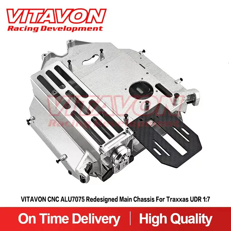 Telaio Principale Riprogettato Vitavon Cnc Alu7075 Per Traxxas Udr 1:7