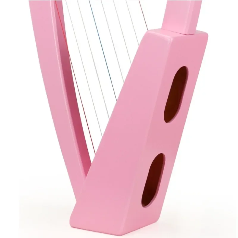 8-string Birch Small Harp Portable Children Beginner Practice Harp Professional Performance Musical Stringed Instrument