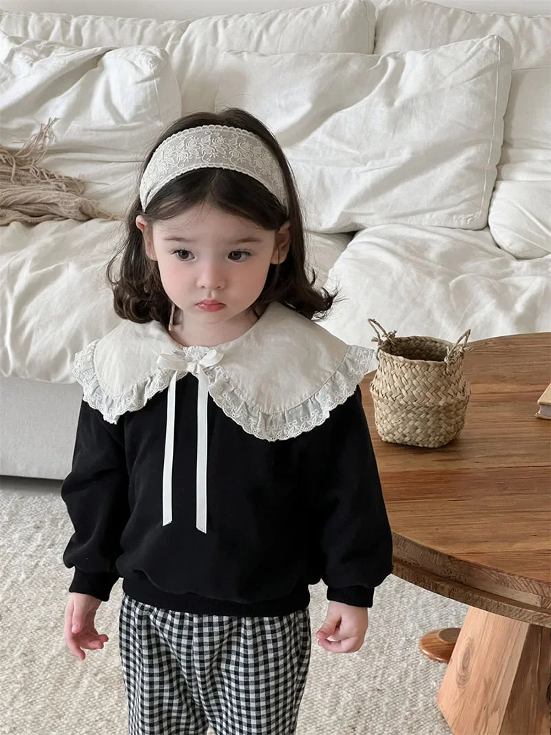 Autumn Baby Hoodie and Pants Set for Girls