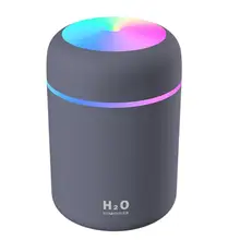 

Portable 300ml Electric Air Humidifier Silent Aroma Oil Diffuser USB Cool Mist Sprayer with Colorful Night Light for Home Car