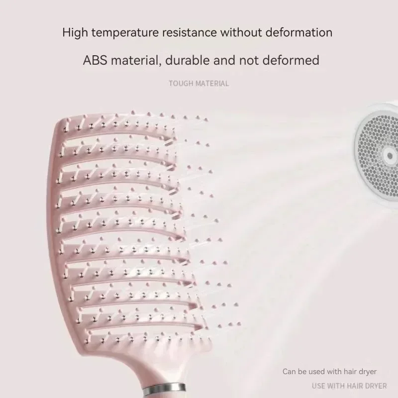 Hairbrush Air Cushion Comb Fluffy Anti-Hair Loss Massage Hair Brush For All Hair Types For Long Thick Thin Curly Nat