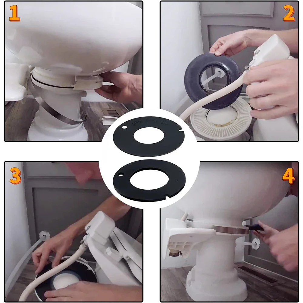 385311462 & 385316140 Replace Rubber Toilet Seal for Dometic/Sealand/VacuFlush/Travel Trailer RV Camper 506+ 510+ 511 H 547+ plumbing tool