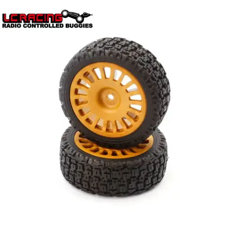 

Оригинальный LC RACING для C8055 18 спиц, набор раллийных шин (предварительно установленные, золотые, 2 шт.) для детской, детской