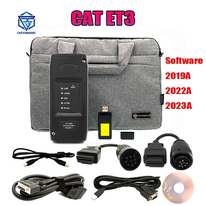 New CAT ET3 Wireless Adapter III Truck Diagnostic Tool ET3 Heavy Duty