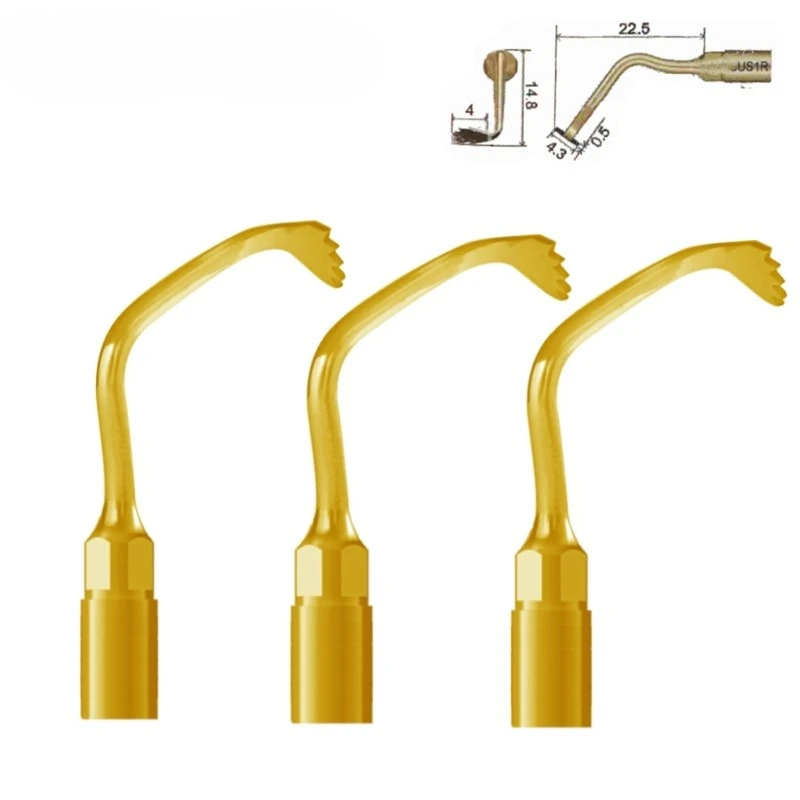 Punta Per Chirurgia Ossea Dentale Us1R Per Mectron Woodpecker Piezosurgery Instruments Punta Ad Angolo Retto Ossa Tagliate In Posizione Difficile Da R