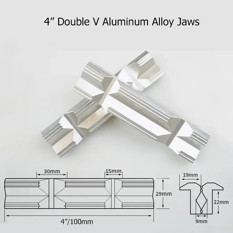 Magnetische Schutzabdeckung für Schraubstockbacken aus Aluminiumlegierung und Gummi, kratzfeste Schutzpolster für Schraubstöcke, passend für Schraubstöcke mit einem Durchmesser von 2,5 bis 8 Zoll. – Detail 16