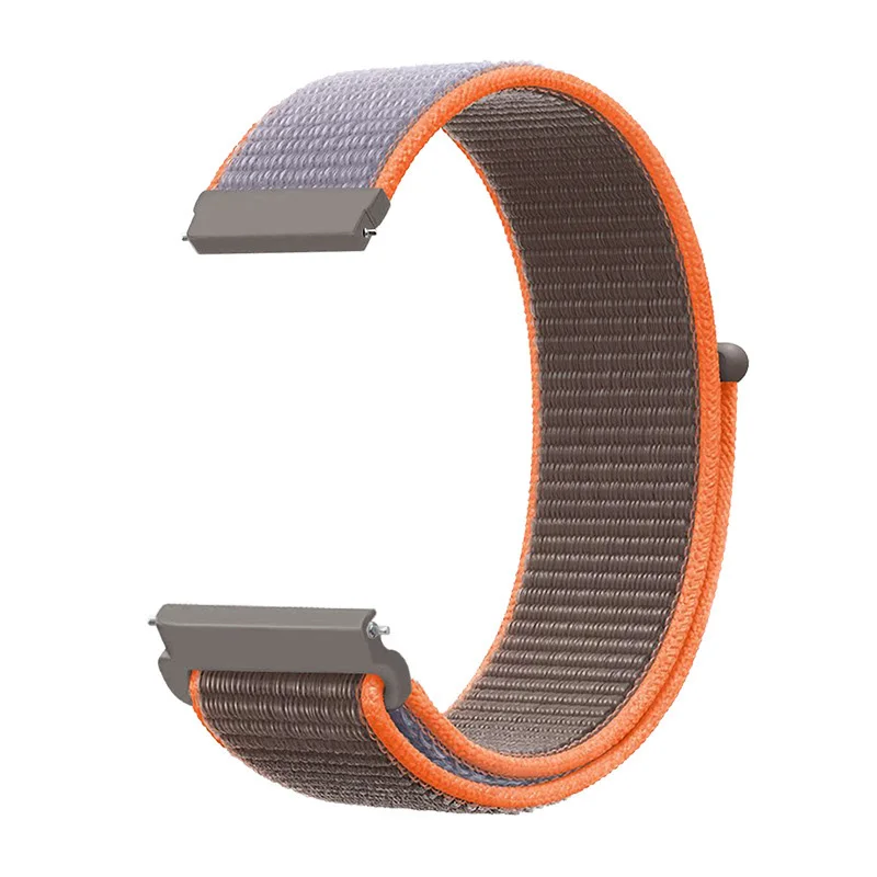 22mm 20mm Nylon Loop Strap for Samsung Galaxy Watc...