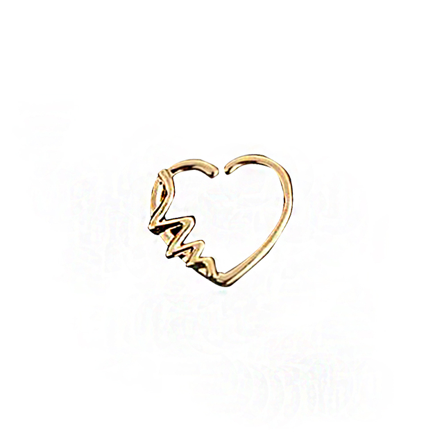 Hoop Nostril Bendable Ring Gem Cartilage Tragus Daith Piercing Earrings Septum Clicker Helix Conch Rook Piercing