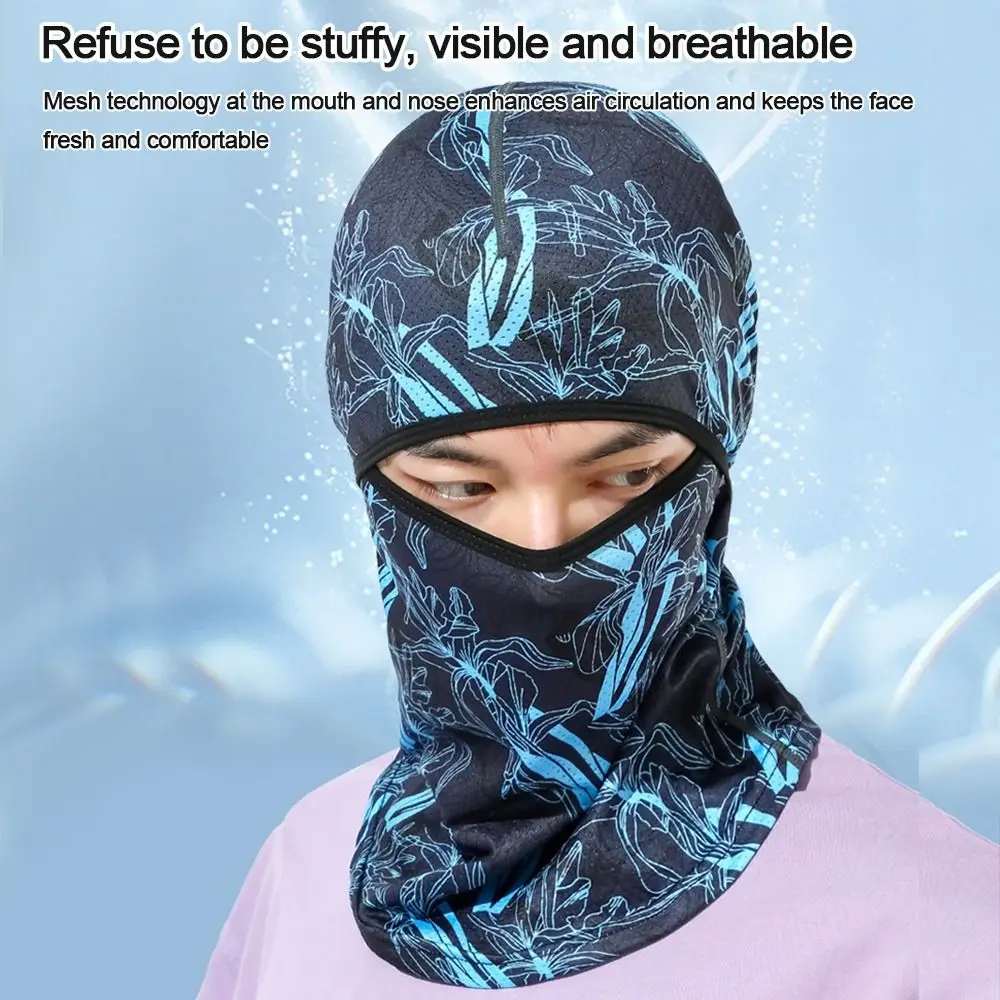 Cycling Balaclava Full Face Ski Cover Bicycle Hat Men Women Caps Windproof Breathable Anti-UV Hats