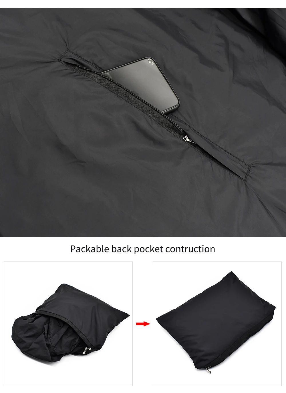 WOSAWE الرجال الدراجات سترة واقية مقاوم للماء MTB...