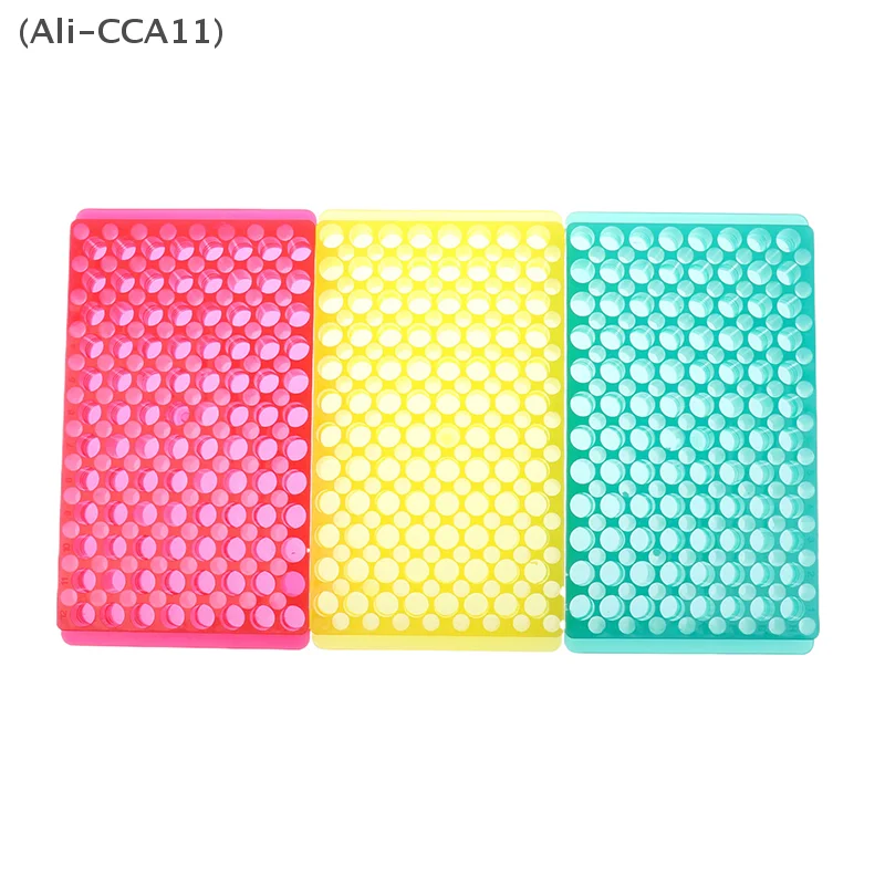 96-well Double-sided Coloured Miniature Centrifuge Tube Rack Laboratory 0.5ml/1.5ml/2ml EP Tube Holders