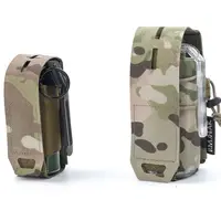 Tactical MOLLE Granada Grenade Pouch Airsoft Magazine Holder Smoke Flashbang Dummy Bag Hunting Modular Camping Equipment Outdoor 1
