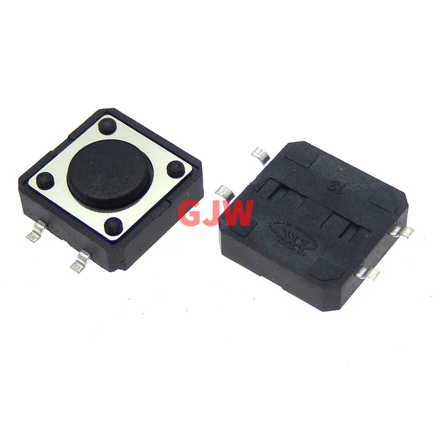 Interruttori Tattili Momentanei - 160 Pezzi, 4 Pin SMD PCB, Con Tappi, Per Arduino E Progetti Elettronici - Foto 8