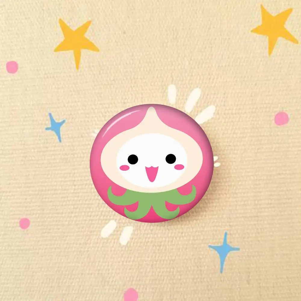 Handmade Overwatch Button Pin Brooch - Cartoon Badge