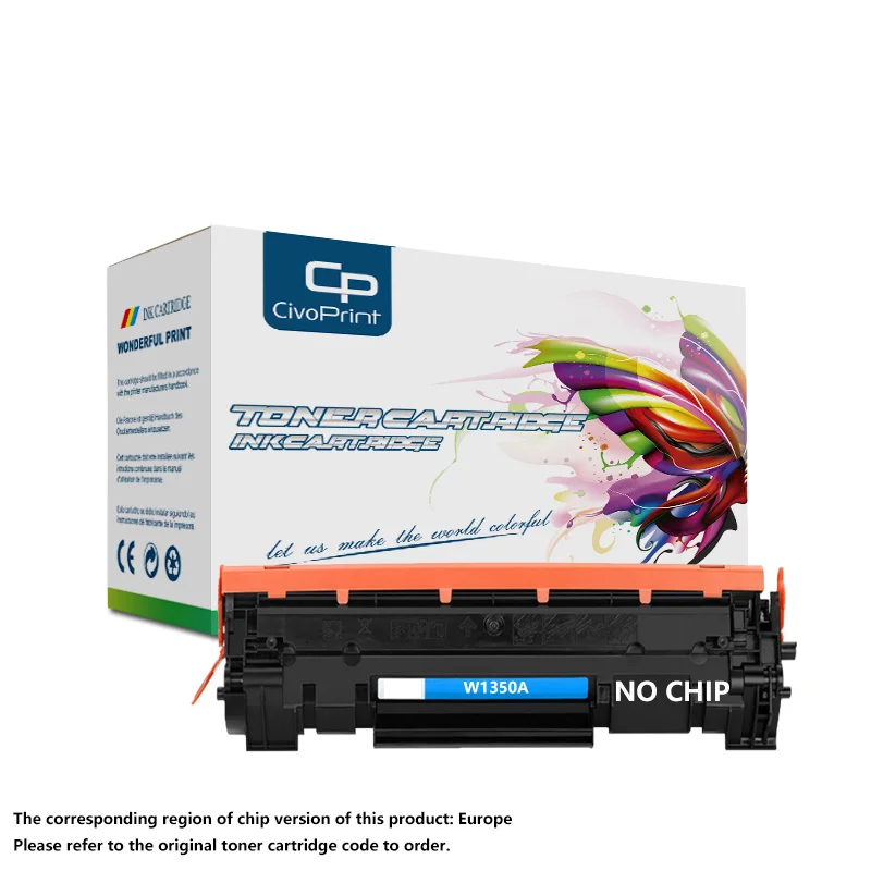 Toner 135X Compatible with HP 135X W1350X 135A Black