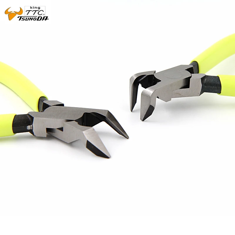 Japan King TTC 6Inch AN-150A 45 or AN-150B 90 Degree Curved Blade Plastic Nippers Diagonal Cutting Pliers 3