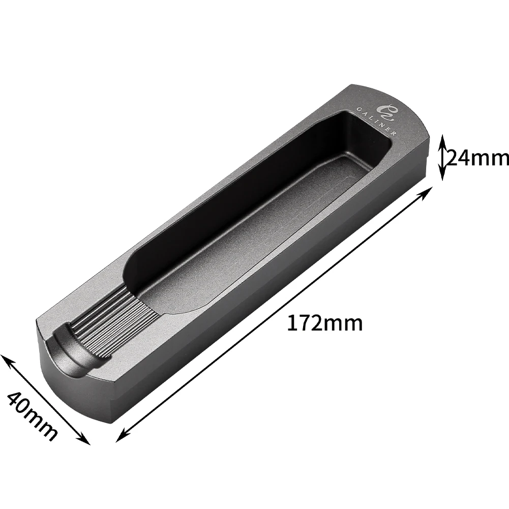 GALINER Metal Ashtray Cigar Holder Single Slot Home Travel Ashtrays Smoking Accessories Cigar Tool