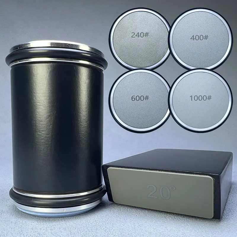 Rolling Knife Sharpeners Kit Knife Sharpener Tool Kitchen Knivies Sharpener Sharpening 15&deg;&20&deg;Angle whetstone diamond