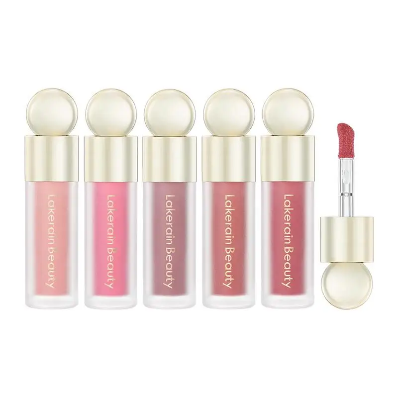 Mousse Liquid Blush Liquid Blush Beauty Wand with Sponge Tip Easy to Apply for a Natural Radiant Look Matte Silky Texture 2