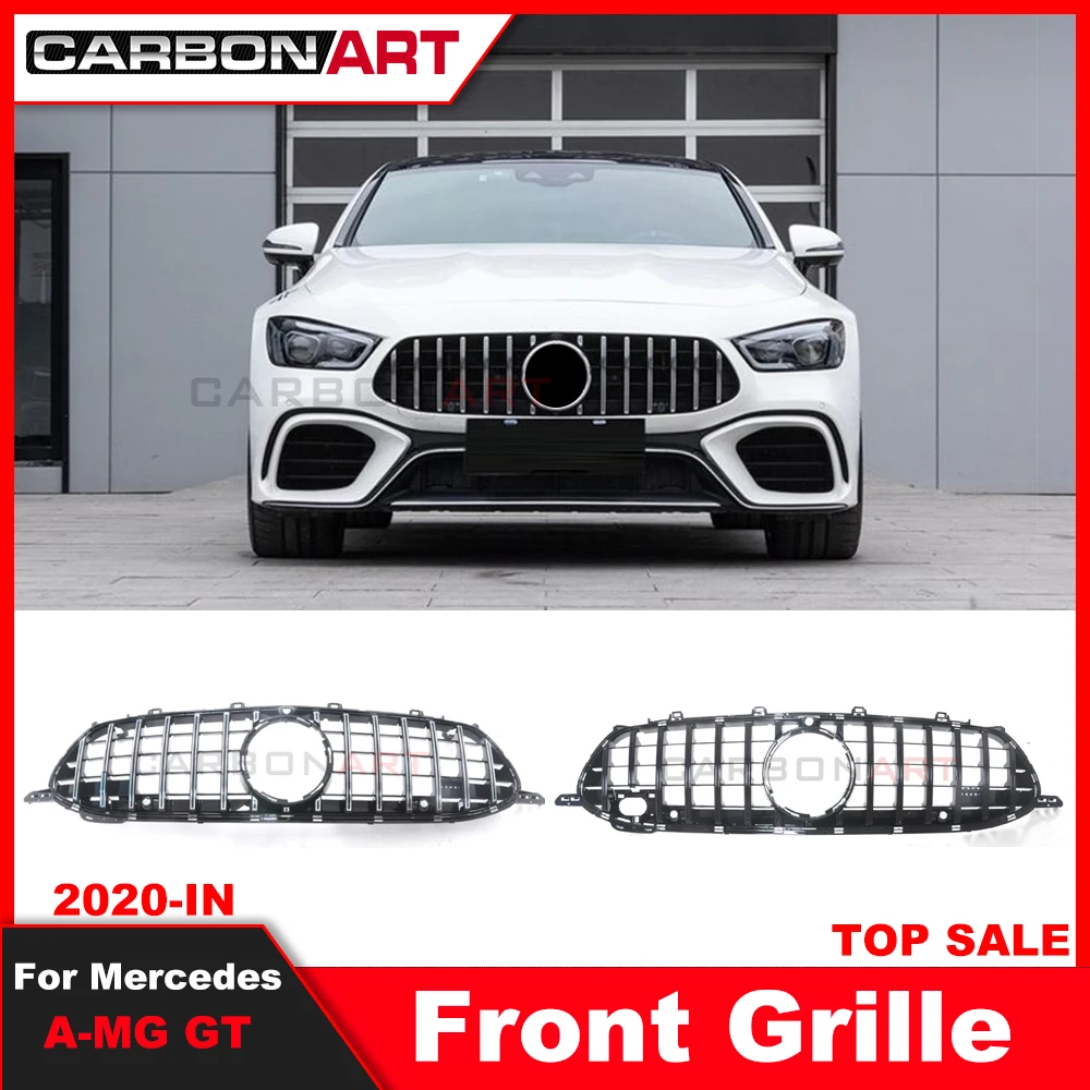 

GT Style Front Bumper Grille For am g GT Model four doors 2018+ model 4MATIC sports car GT grille gt 63