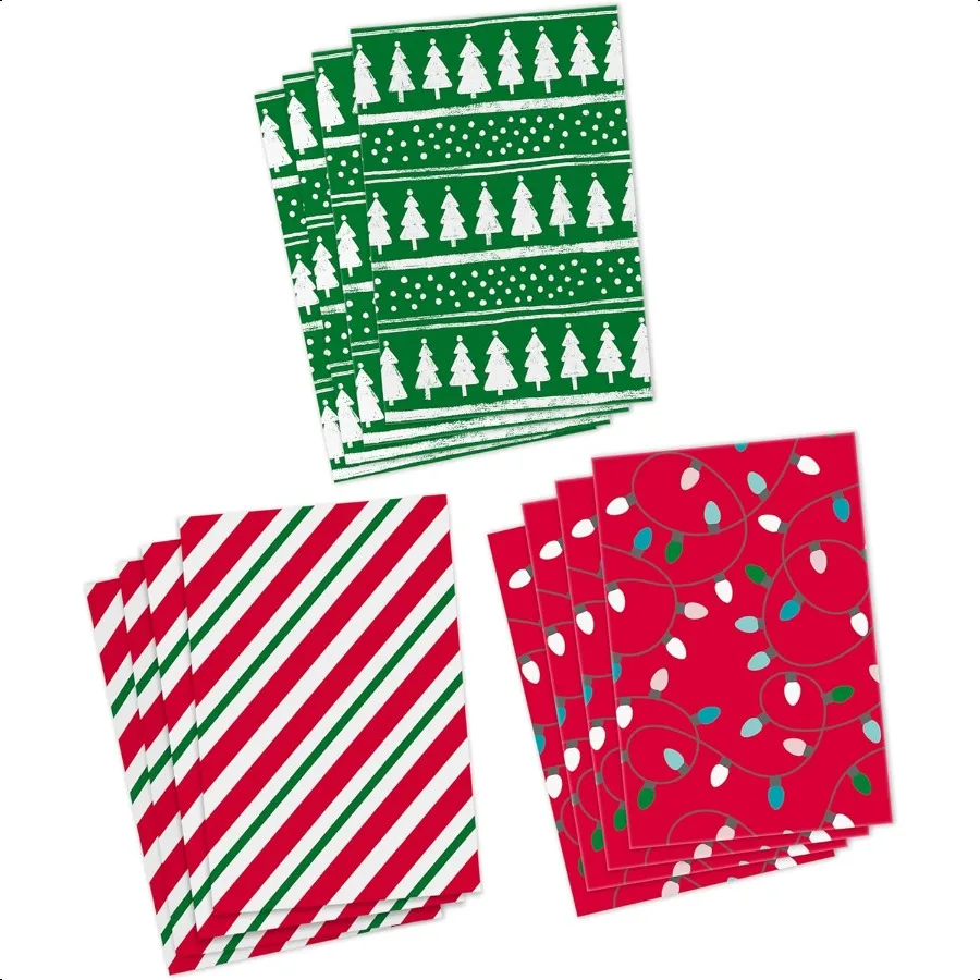 Medium Christmas Gift Boxes with Lids Set