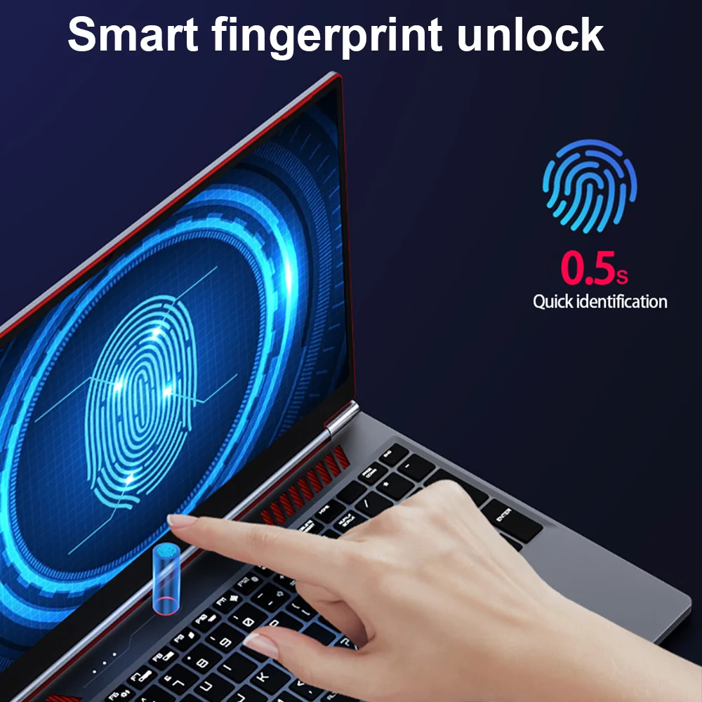 S6 Gaming Laptop 16.1 Inch 4800mah Intel Core i9-13900HK RTX4050 6G notebook 64GB 2*DDR5 2*M.2 4TB 144 Hz PCI-E Business laptops view 4