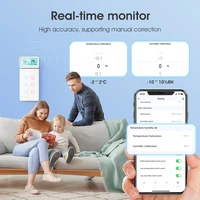 Tuya WiFi Temperature Humidity Sensor with Backlight Screen Display Smart Life Hygrometer Thermometer Support Alexa Google Home - Image 4