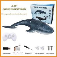 Electric Shark Remote Control Shark Toy Underwater Simulation Mechanical Fish Boy Gift With Camera Water Remote Control Boat 1