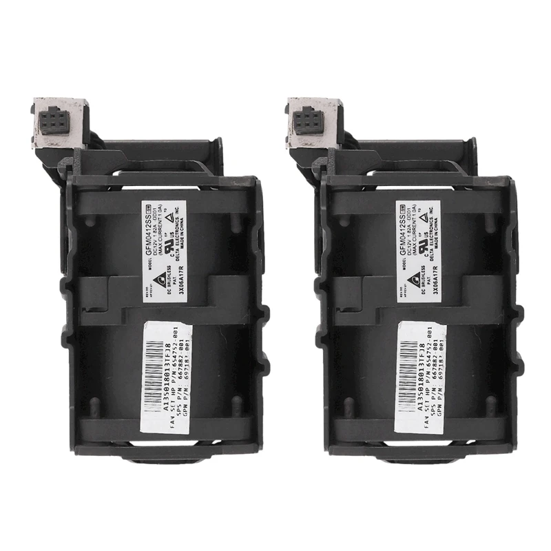 

2X CPU вентилятор охлаждения для HP DL360 DL360P DL360E G8 Series Cooler Module 697183-003 654752-001