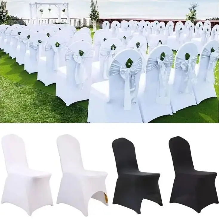 Universal Spandex Wedding Chair Covers Set