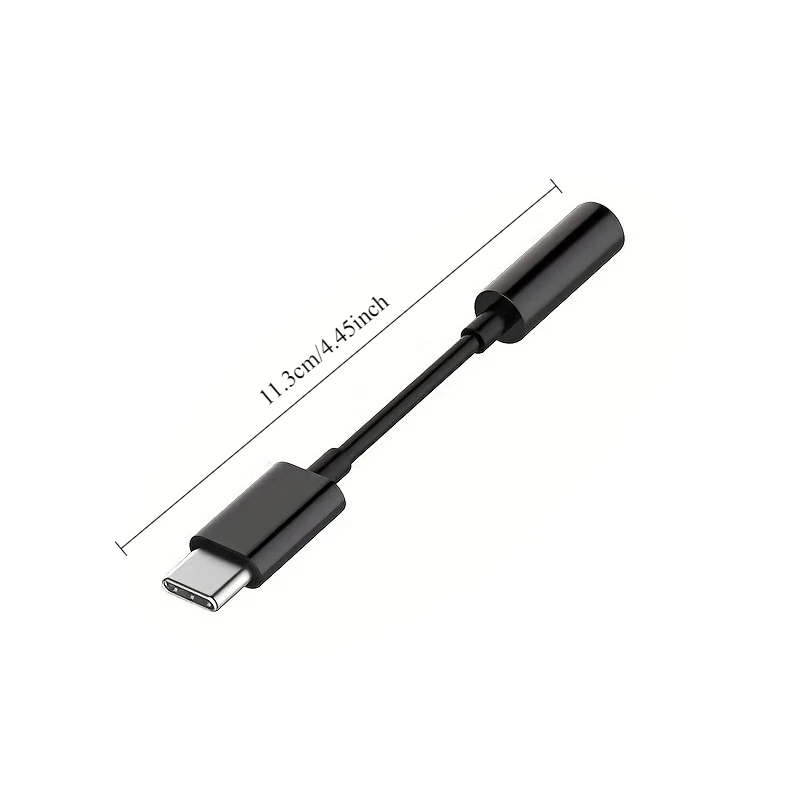 Premium USB Type-C to 3.5mm Audio Adapter Cable