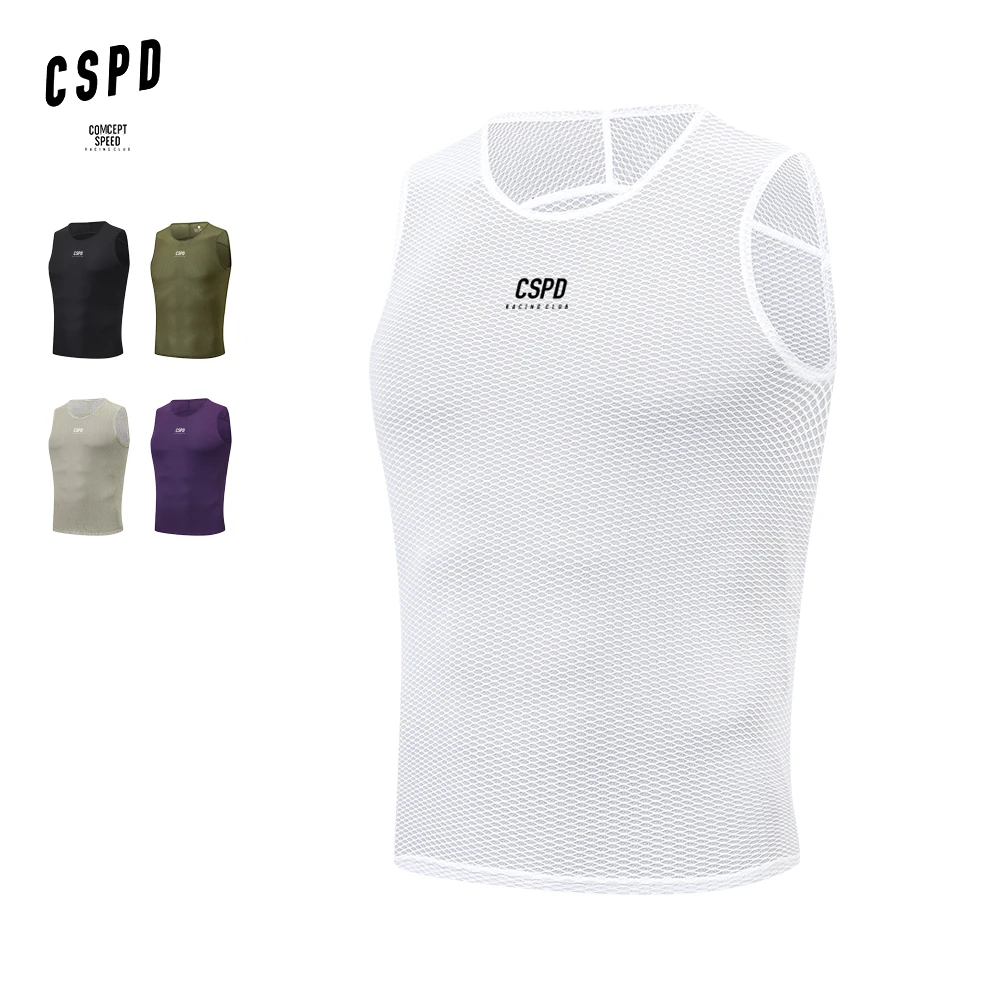 CSPD Cycling Base Layer Sleeveless Quick Dry MTB Road Bicycle Underwear Vest Elastici Mesh cycling underwear cycling vest