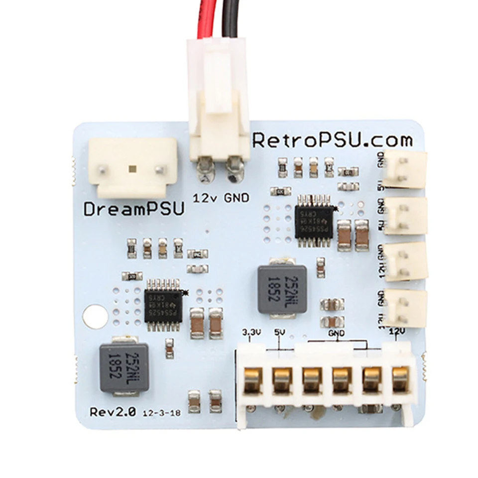 DreamPSU Rev2.0 12V Power Supply for DreamCast