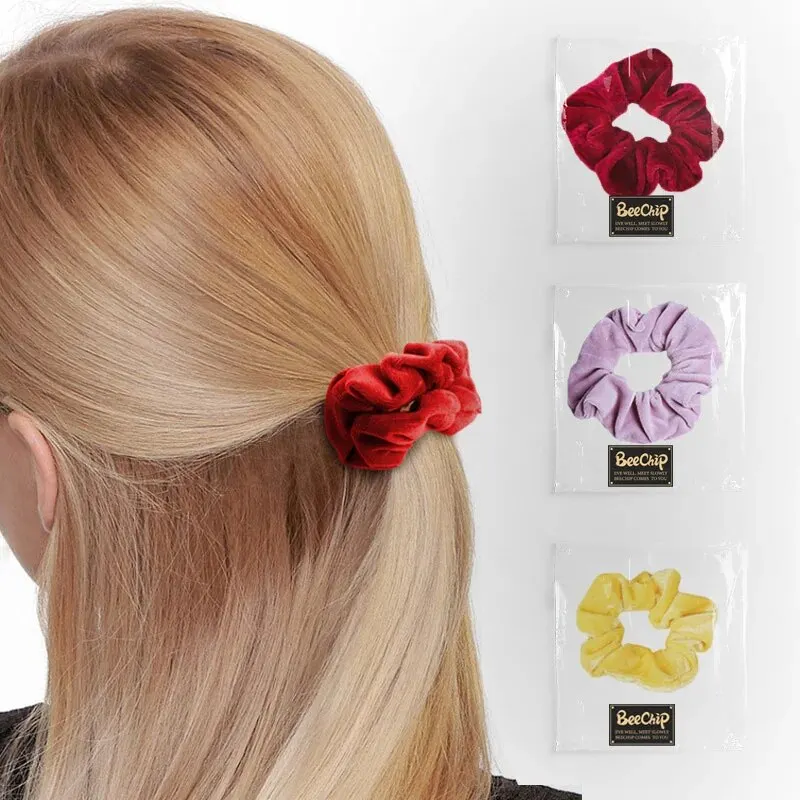 Hair Ties 10PCS Macaron Color Hair Rope Simple Style Good Elasticity Fashion Accessories for Girls