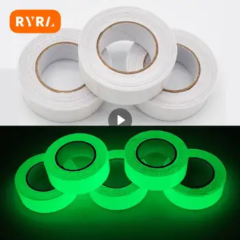 조명 안전 경고 테이프 조명 스티커, 안전 출구 화재 출구 단계, 자전거 경고 형광 테이프 장식